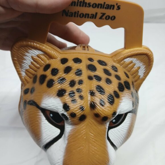 Smithsonian National Zoo Cheeta Storage Container / Lunch box / Pale - Picture 8 of 15